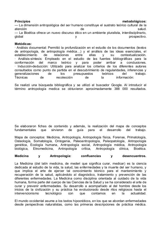 Bioética y antropología